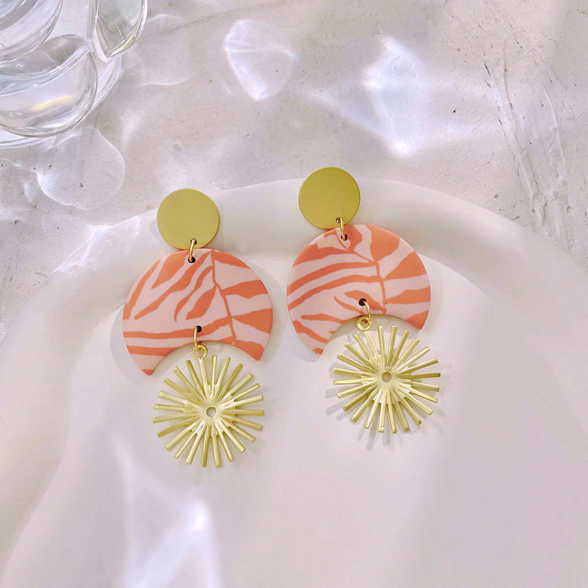 Dangle Earrings in Polymer Clay | Various Styles - PeppaTree Design Store