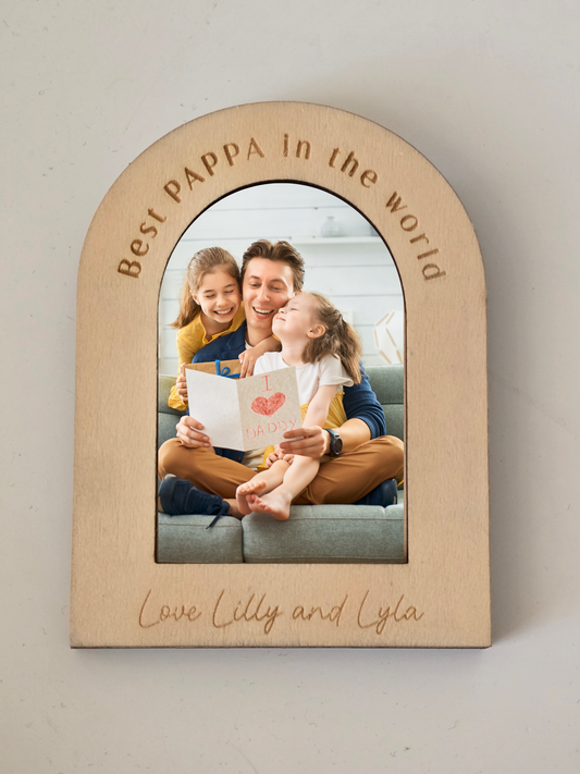 Father's Day Arch Photo Frame