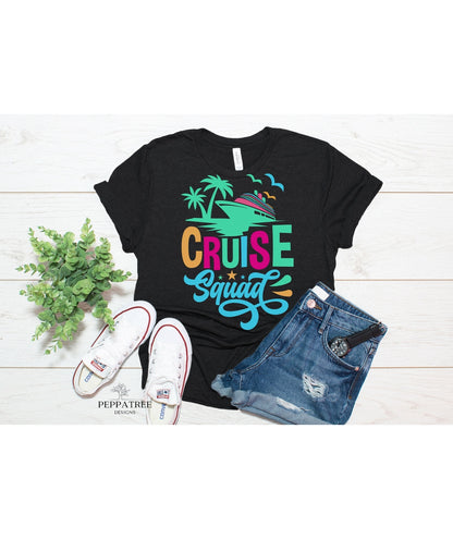 Cruise Squad T-shirt - PeppaTree Design Store