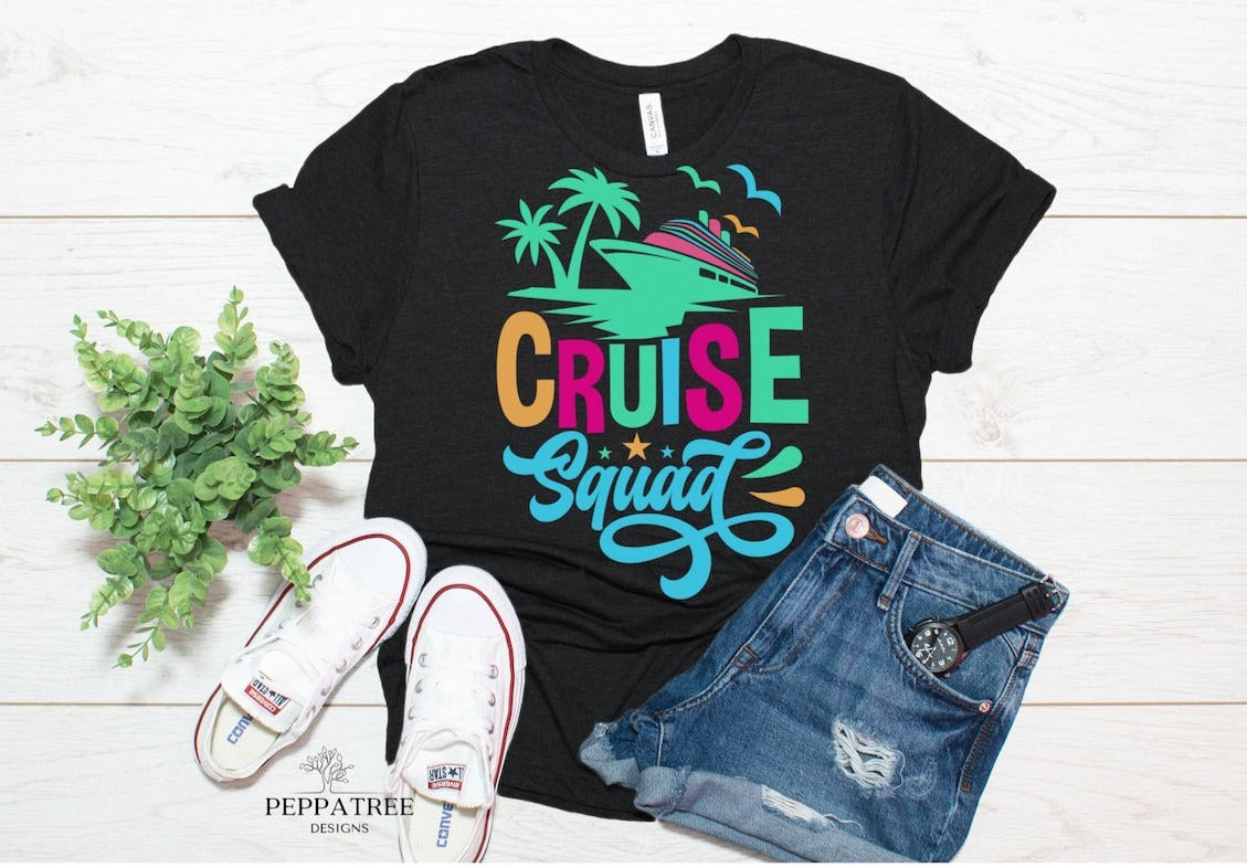 Cruise Squad T-shirt - PeppaTree Design Store