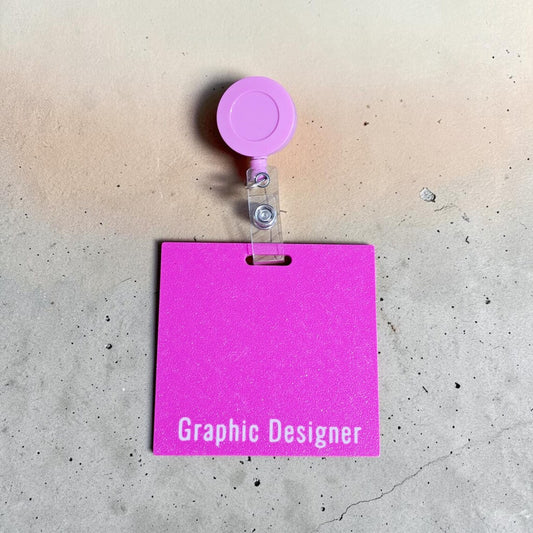 Badge Buddy Backer and Retractable Badge Reel