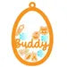 Easter - Custom Easter Egg Shaker Name Tag - PeppaTree Designs