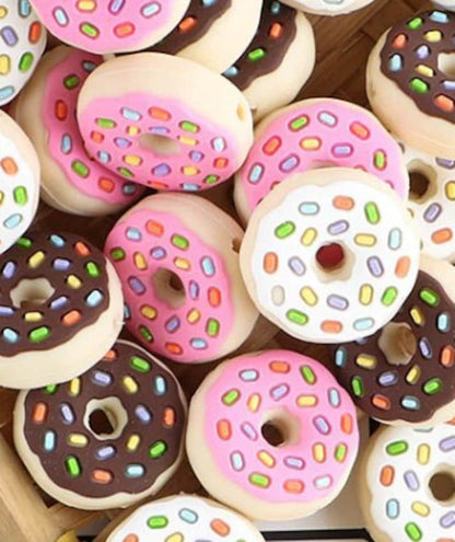 Donuts Silicone Bead | 1 piece - PeppaTree Design Store