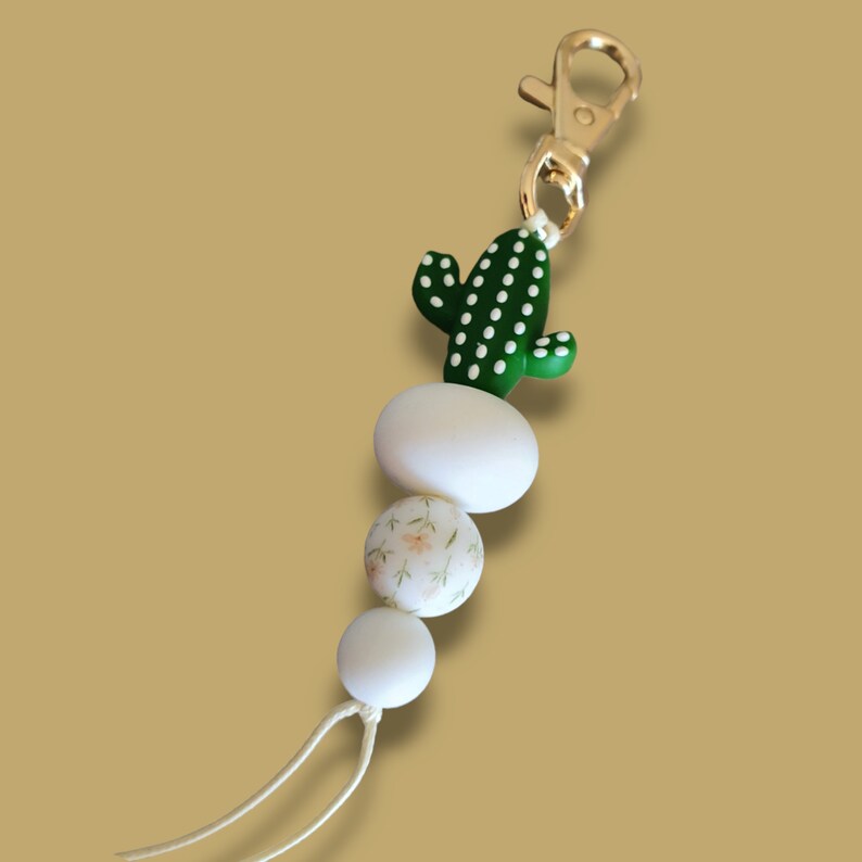 Cactus Keychain or Lanyard - PeppaTree Design Store