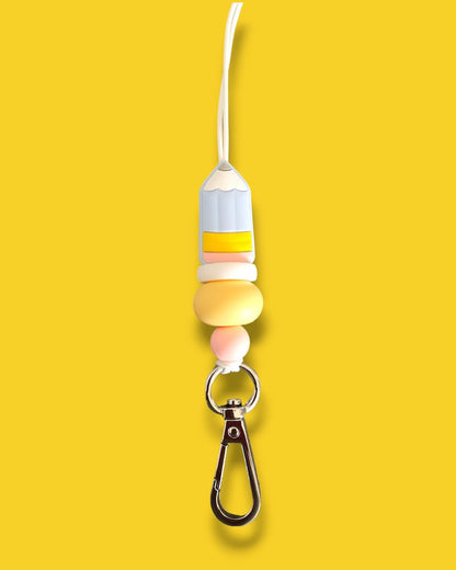Teacher Pencil Lanyard - PeppaTree Design Store