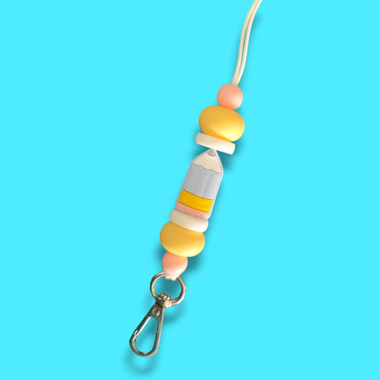 Teacher Pencil Lanyard - PeppaTree Design Store
