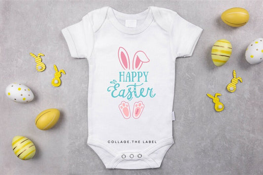 Happy Easter Bodysuit _ PeppaTree Designs