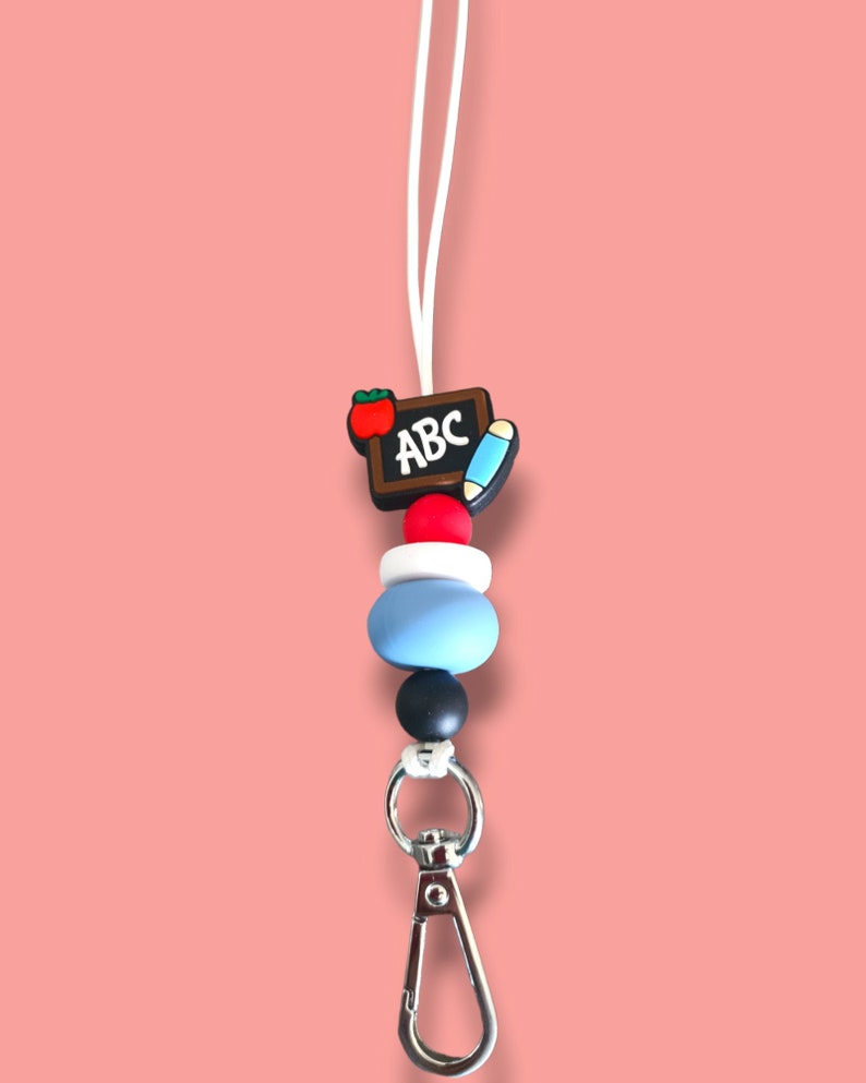 Teacher Blackboard Lanyard - PeppaTree Design Store