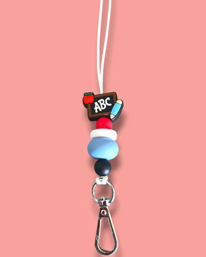 Teacher Blackboard Lanyard - PeppaTree Design Store