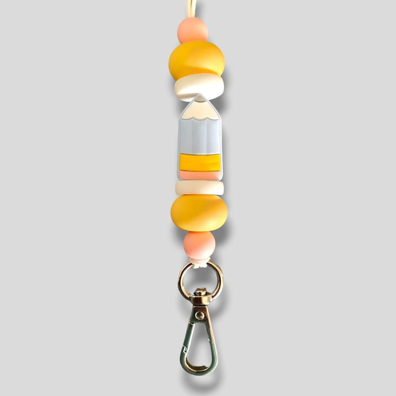 Teacher Pencil Lanyard - PeppaTree Design Store