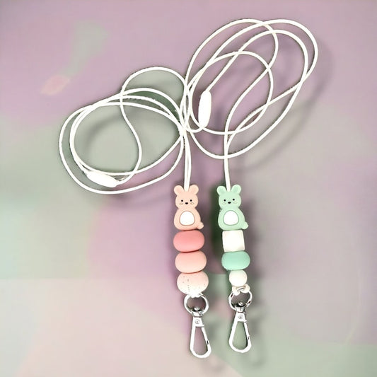 Bunny Lanyards - PeppaTree Designs