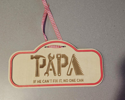Papa Garage Sign