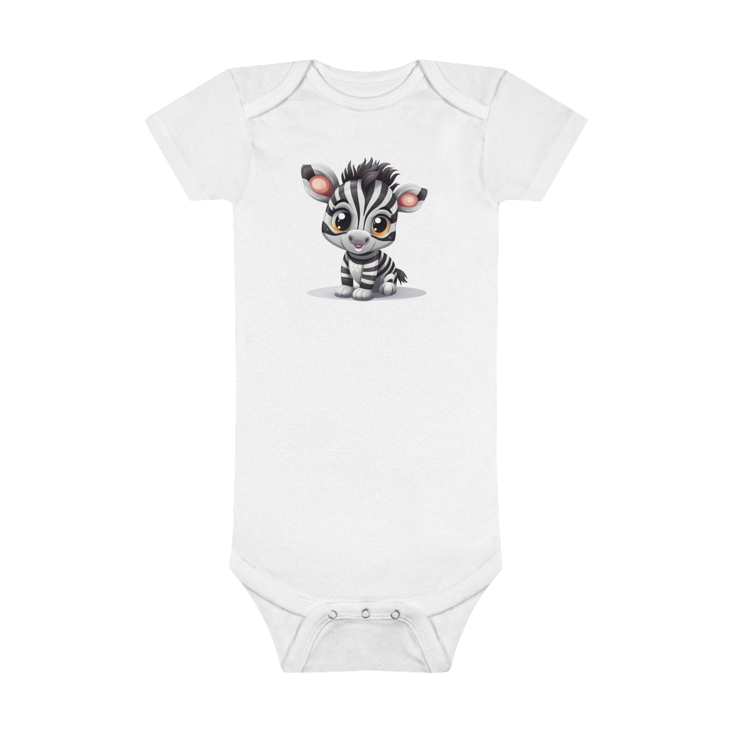 Cute Baby Safari Animals Baby Bodysuit or Bibs - PeppaTree Designs