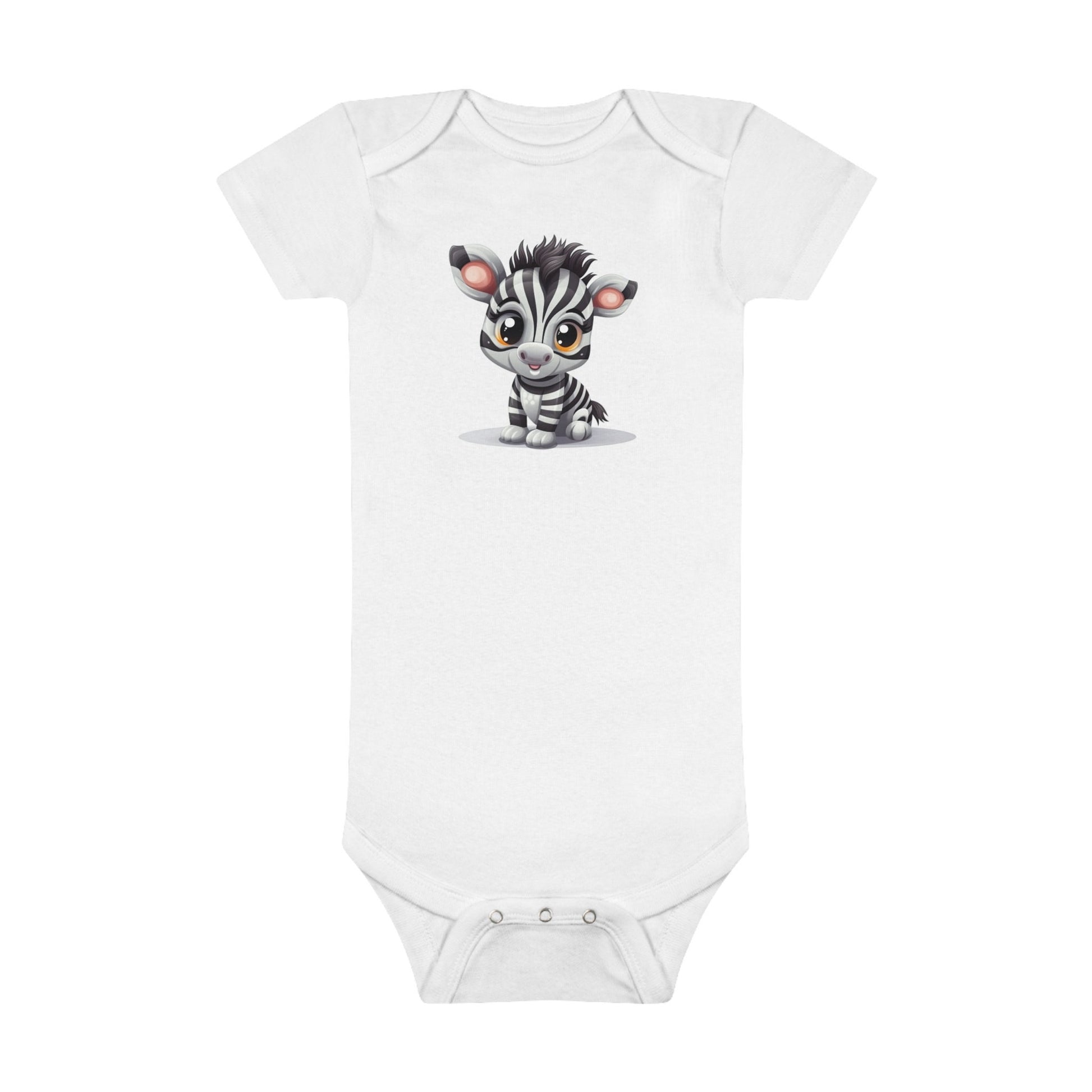 Cute Baby Safari Animals Baby Bodysuit or Bibs - PeppaTree Designs