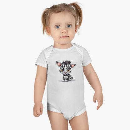 Cute Baby Safari Animals Baby Bodysuit or Bibs - PeppaTree Designs