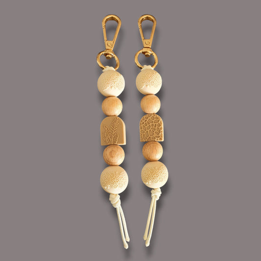 Lace Arch Beaded Keychain or Lanyard