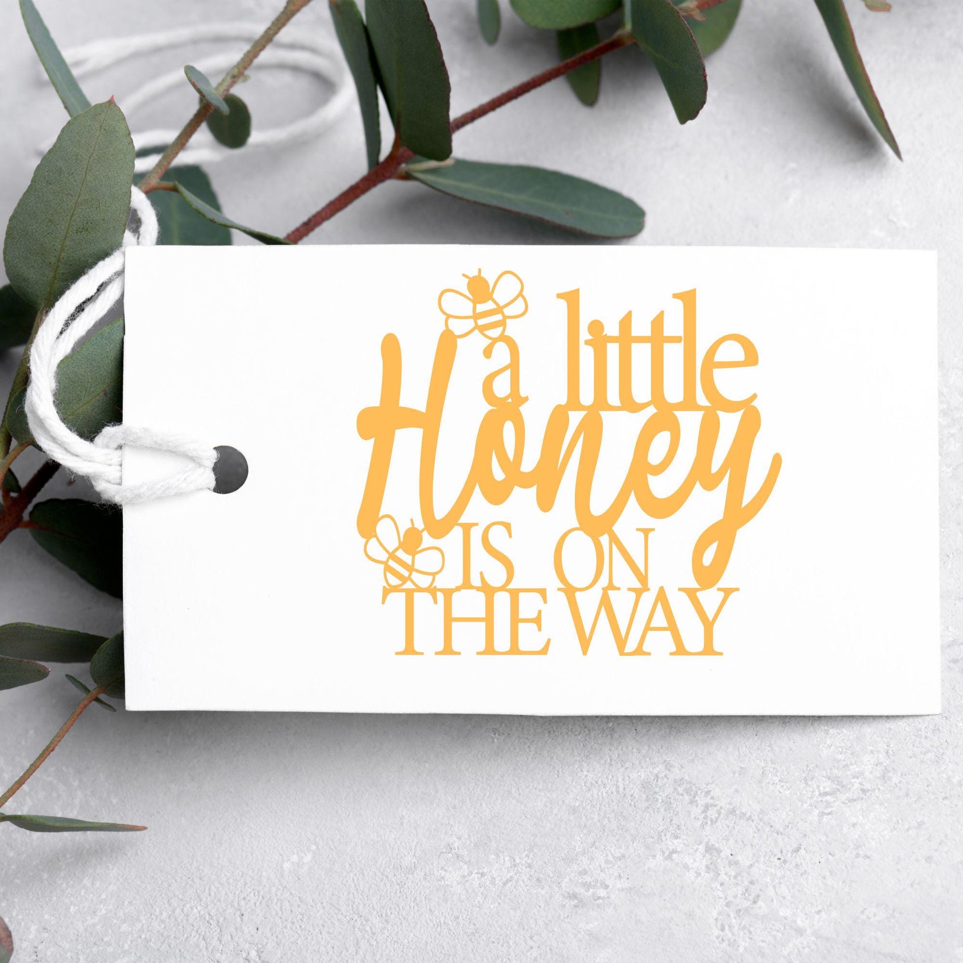 A Little Honey Is On The Way - Digital Files - PeppaTree Designs