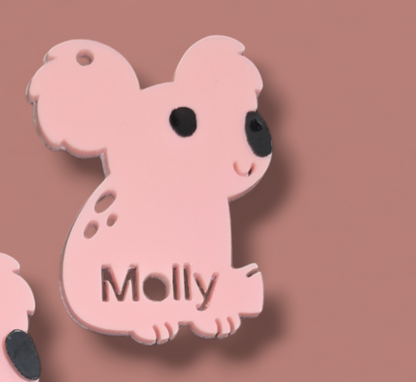 Koala Kids Personalised Keyring or Bag Tag - PeppaTree Designs