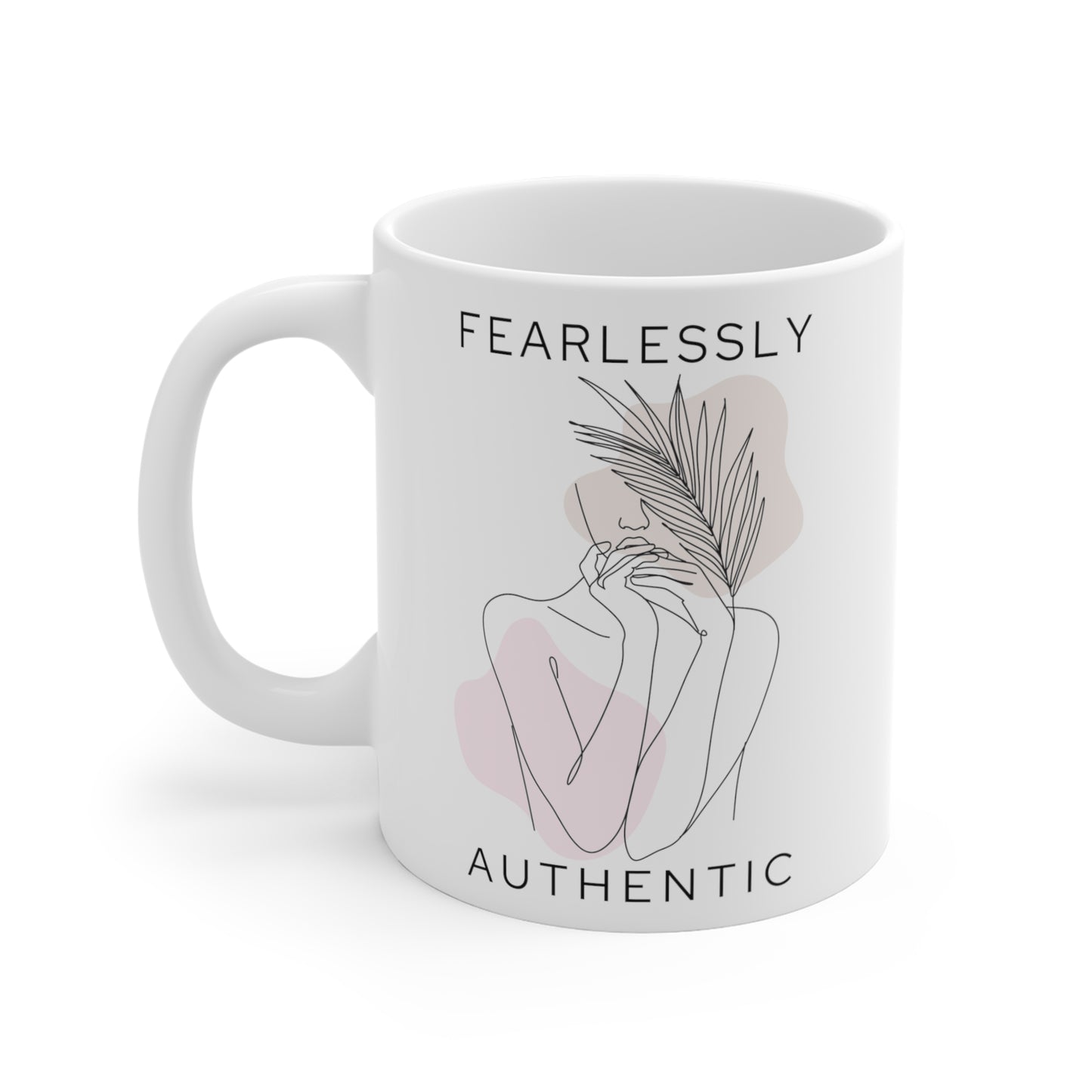 Fearlessly Authentic Coffee Mugs | 6 Designs | Individual Mug or Set of 6 | 11 oz - PeppaTree Design Store