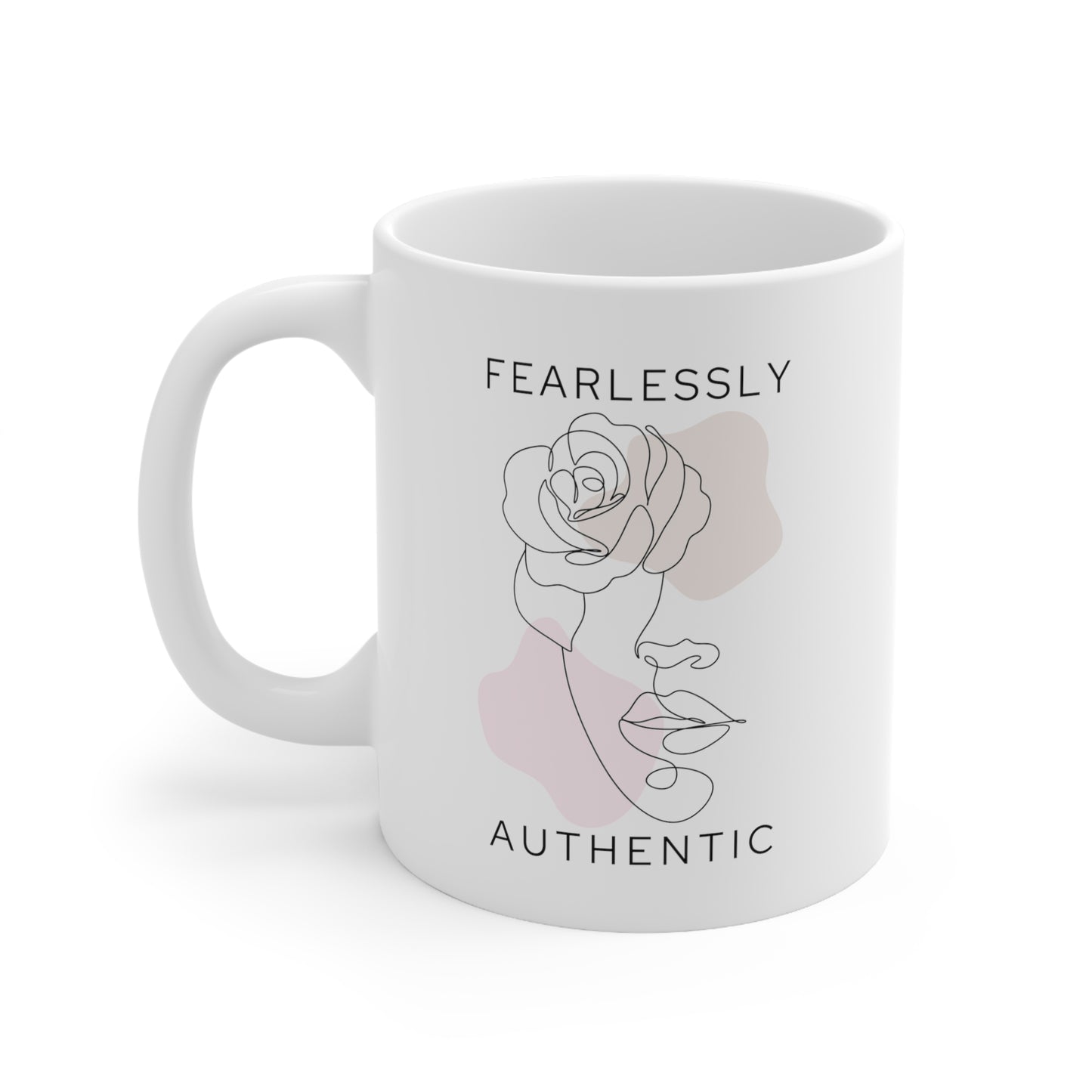 Fearlessly Authentic Coffee Mugs | 6 Designs | Individual Mug or Set of 6 | 11 oz - PeppaTree Design Store