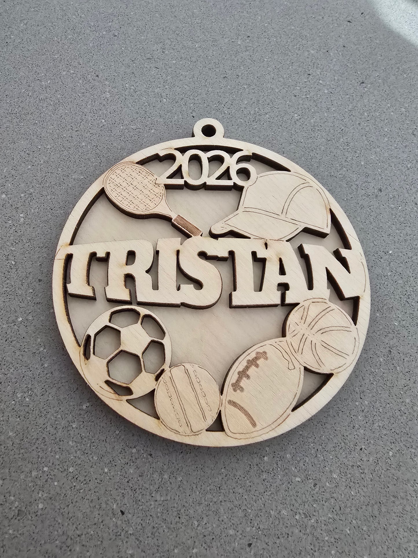 Multi Sports Ornament