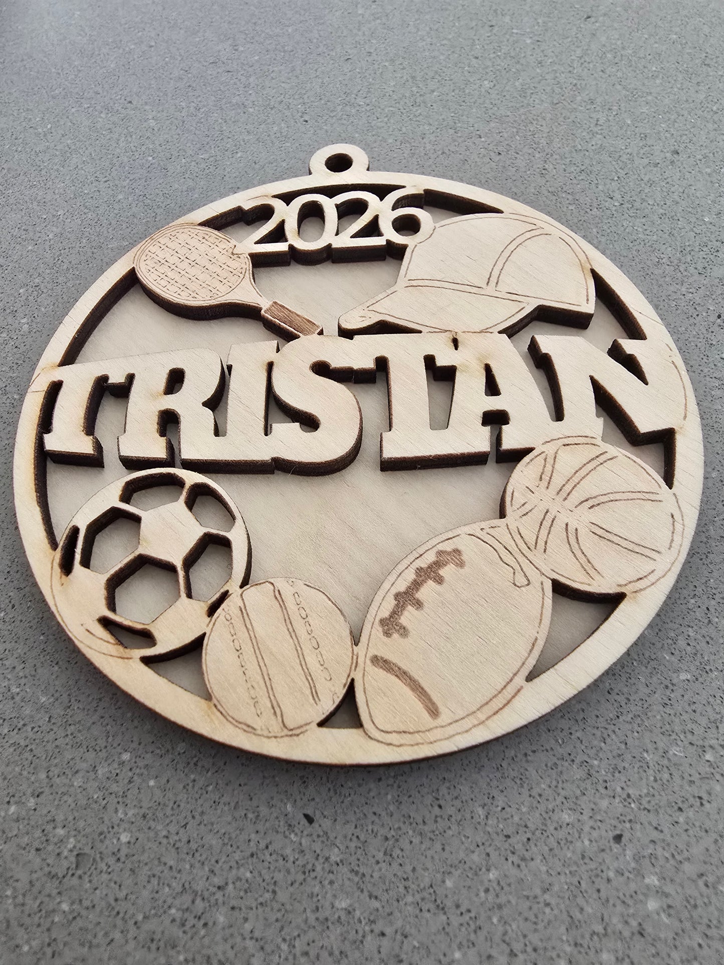 Multi Sports Ornament