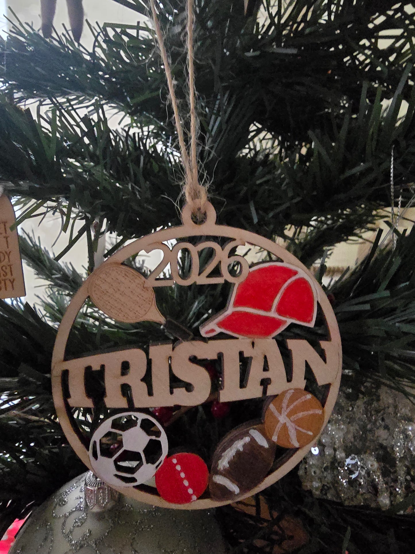 Multi Sports Ornament