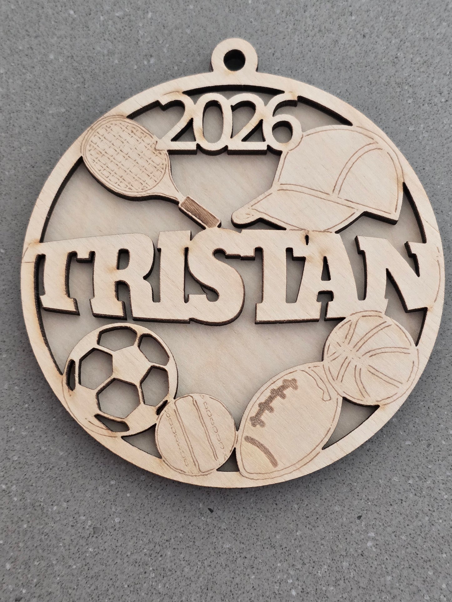 Multi Sports Ornament