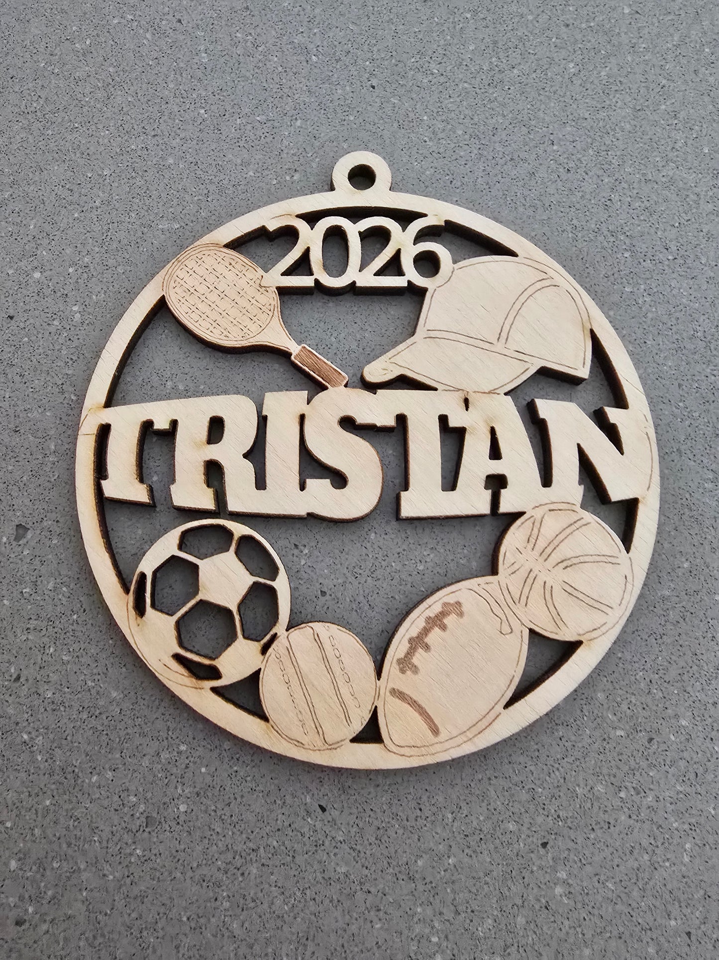 Multi Sports Ornament