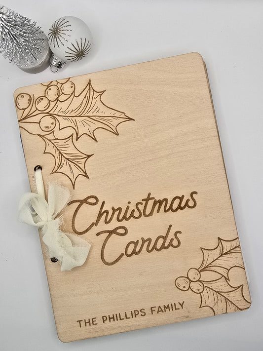 Christmas Cards Holder - Personalised