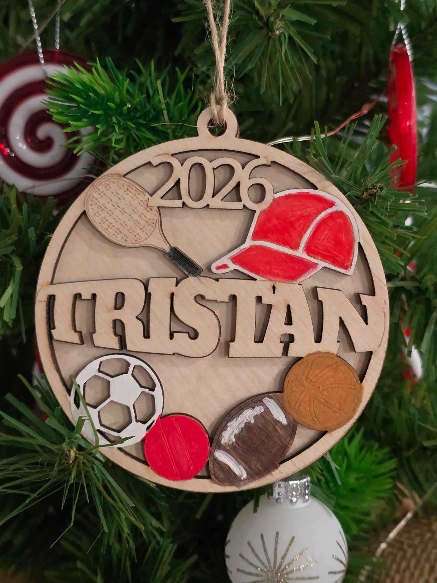 Multi Sports Ornament