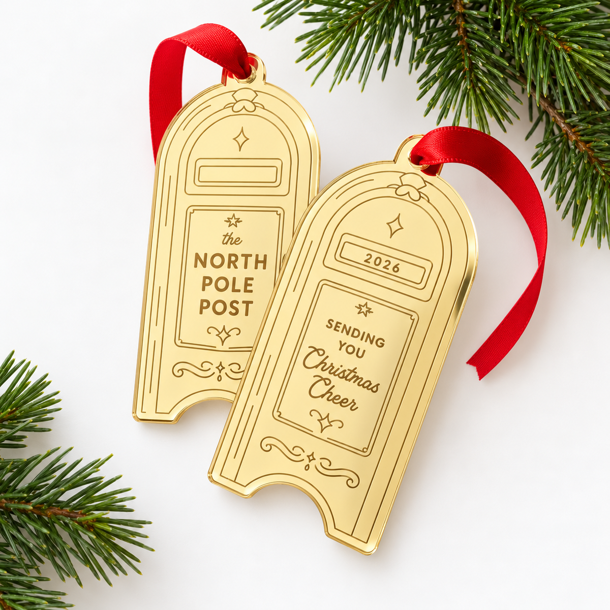 Vintage Mailbox Ornament