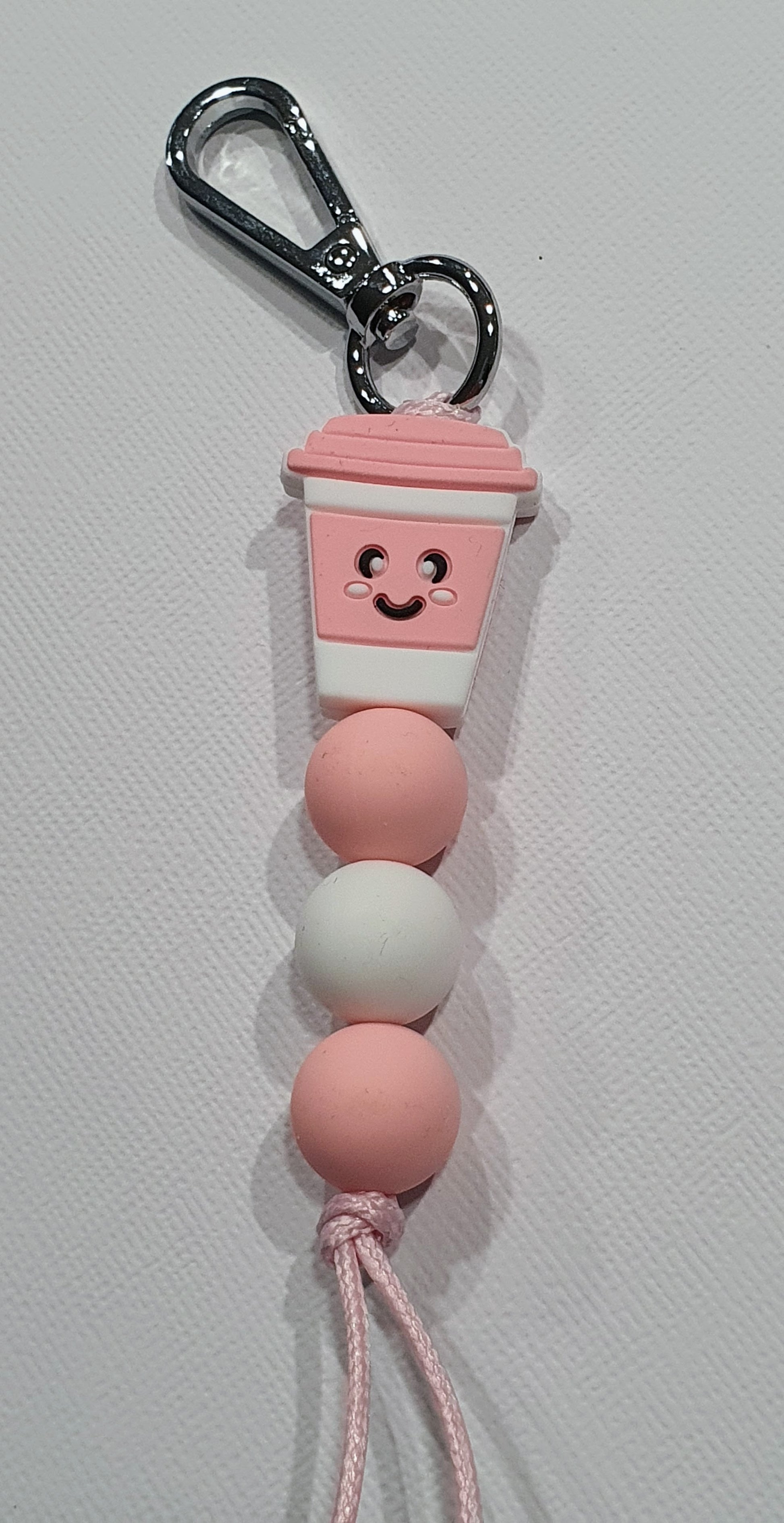 Coffee Cup Collection | Handmade Keyring or Lanyard - PeppaTree Design Store