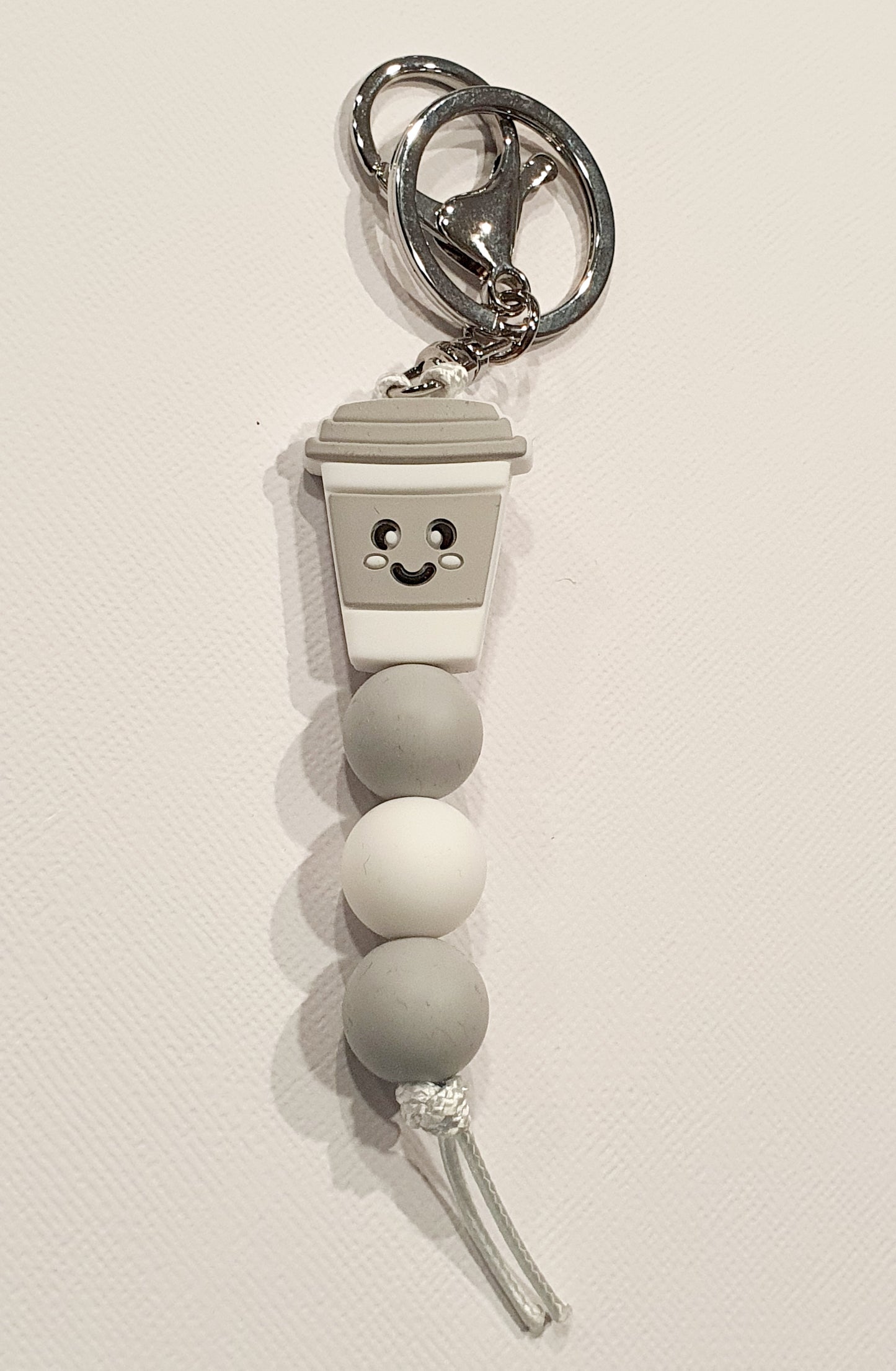 Coffee Cup Collection | Handmade Keyring or Lanyard - PeppaTree Design Store