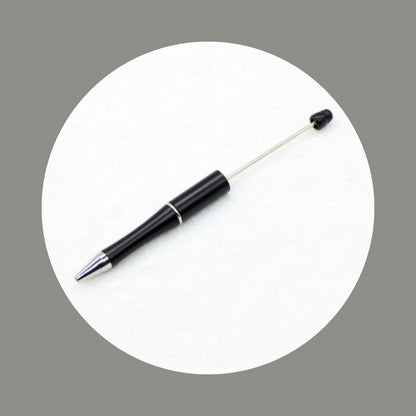 Daisy Confetti Beaded Pen | Black Ink - PeppaTree Design Store