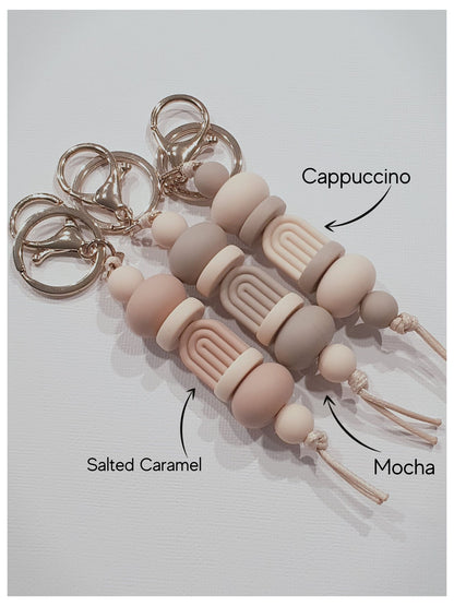 Boho Arch "Cafe" Collection | Handmade Keyring or Lanyard | LIMITED ADDITION - PeppaTree Design Store
