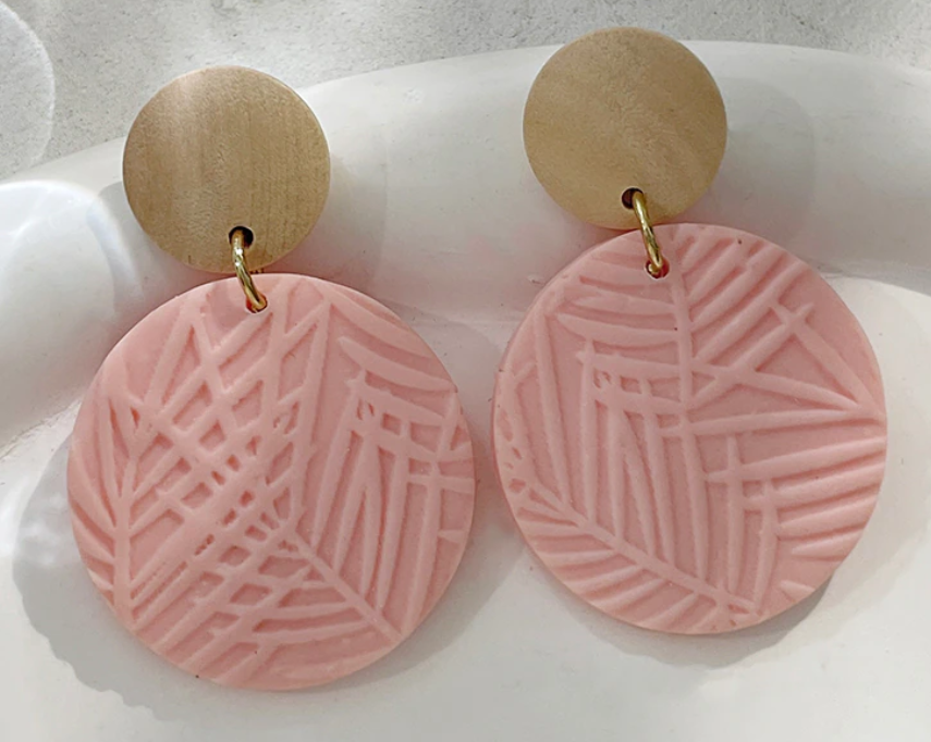 Dangle Earrings in Polymer Clay | Various Styles - PeppaTree Design Store
